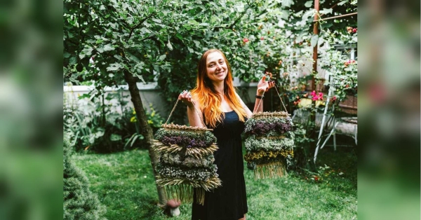 «Довкола моїх килимків з трав та квітів у Фейсбуці був справжній ажіотаж — близько тисячі перепостів!» — майстриня Юлія Гомеляк - INFBusiness