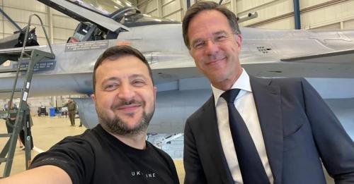 Зеленський у Нідерландах домовився про поставку винищувачів F-16 Україні - INFBusiness