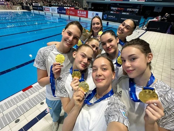 Українські синхроністки вибороли “золото” на другому етапі Кубка світу з артистичного плавання