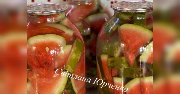 Незвично та апетитно: мариновані кавуни в банках на зиму - INFBusiness