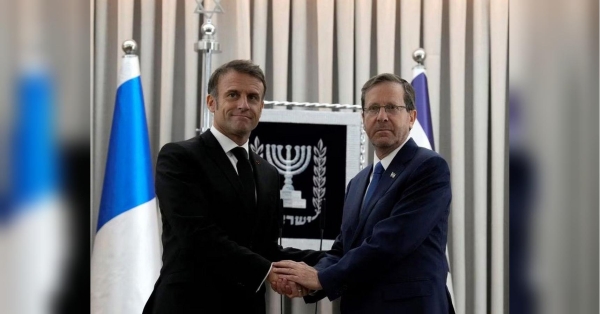 Макрон прилетів до Ізраїлю висловити підтримку країні - INFBusiness