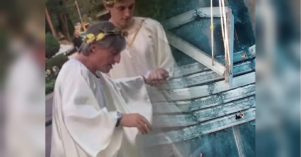 Веселився в образі стародавнього римлянина: ЗМІ про власника компанії-підрядника Дегтярівського шляхопроводу - INFBusiness