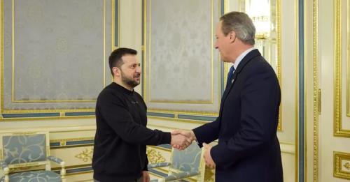 Девід Камерон прибув до Києва — це його перший візит на посаді голови МЗС Британії - INFBusiness