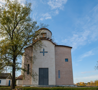 Церква в Липівці, яку розписував Анатолій Криволап