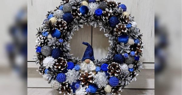 «Створюю новорічний декор лише з природних матеріалів, залишків паперу та тканин», — майстриня Олена Костенко - INFBusiness