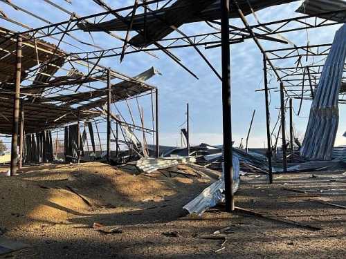 Внаслідок обстрілу зруйноване агропідприємство на Миколаївщині - INFBusiness