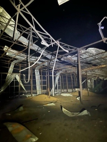 Внаслідок обстрілу зруйноване агропідприємство на Миколаївщині - INFBusiness