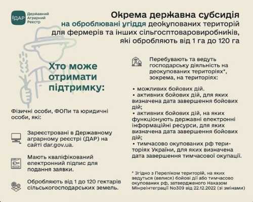 Як подати заявку на субсидію на землю: покрокова інструкція - INFBusiness