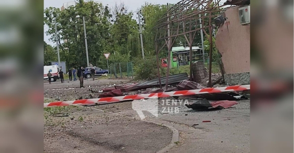 В Харкові пожежа в багатоповерхівці та АЗС після удару росіян