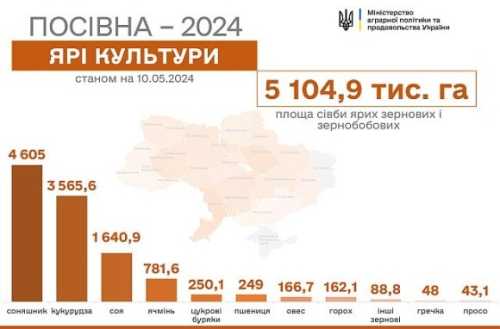 В Україні засіяли 90% запланованих площ - INFBusiness
