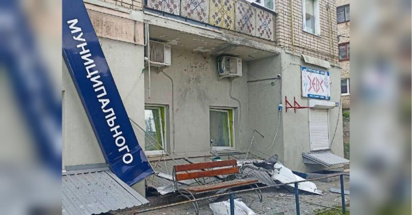 Український дрон нагрянув до окупаційної адміністрації Каховки: підсумки «візиту» (фото, відео) - INFBusiness