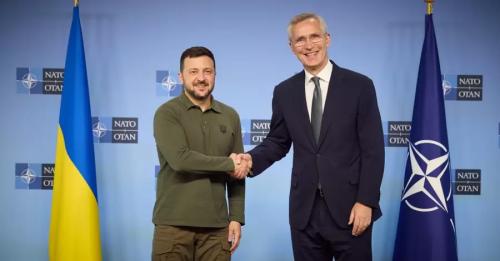 Зеленський зустрівся зі Столтенбергом – обговорили підготовку до саміту НАТО - INFBusiness