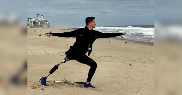 «Найжахливіше місце для ампутованого — це метро», — тренер з акробатики, який втратив ногу на фронті - INFBusiness