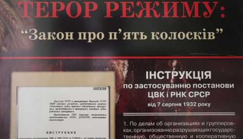 У кропивницькому музеї прочитали лекцію про штучний голод в Україні (ФОТО) - INFBusiness