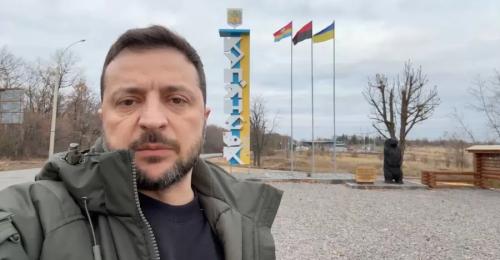 Зеленський відвідав Куп’янськ - INFBusiness