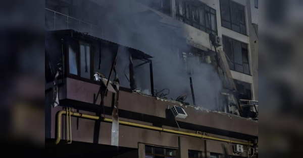 Квартира родини нардепа від «Слуги народу» згоріла внаслідок нічного удару по Києву (фото) - INFBusiness