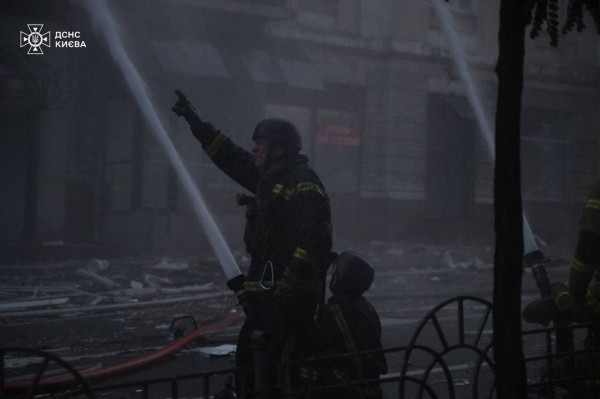 Масований удар російських терористів по Києву: в столиці є загиблі та постраждалі (фото, відео) - INFBusiness