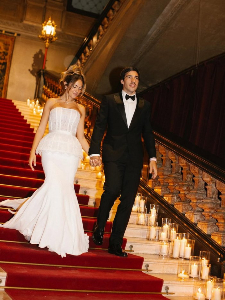 Найдорожчий італійський футболіст одружився з чарівною моделлю (фото) - INFBusiness