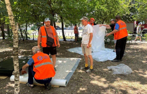 Дрони росіян атакували Самар на Дніпропетровщині: цілилися у ТЦК (фото, відео) - INFBusiness