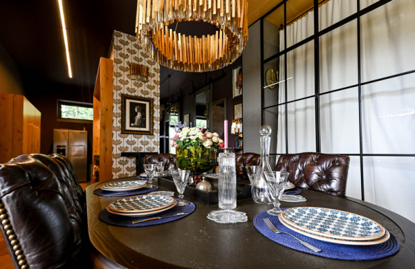 Інтер'єр у будинку Вікторії Гресь 