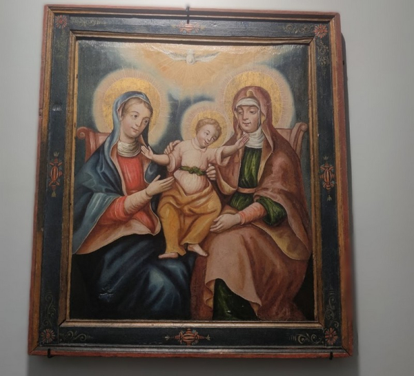 Двобічна західноукраїнська ікона. Фото Ігоря Осипчука