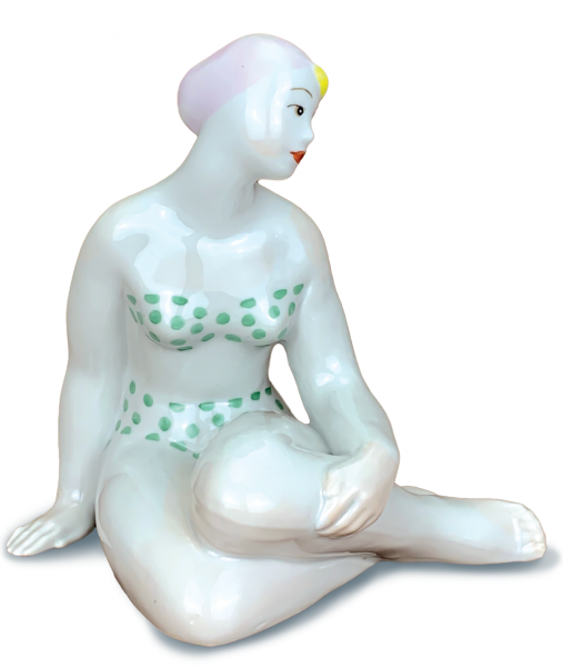 «Фарфорові пляжниці Ольги Рапай — мрія багатьох колекціонерів», — дослідниця історії порцеляни Людмила Карпінська-Романюк - INFBusiness