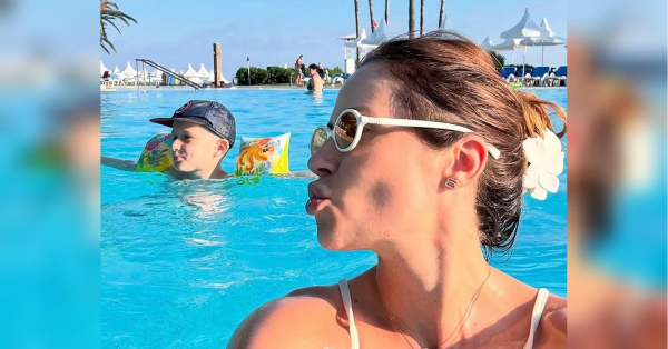 Копія татка: популярна акторка показала відпочинок з маленьким сином (фото) - INFBusiness