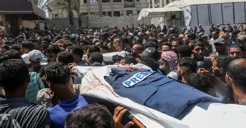 Унаслідок удару Ізраїлю по сектору Газа загинули чотири журналісти - INFBusiness