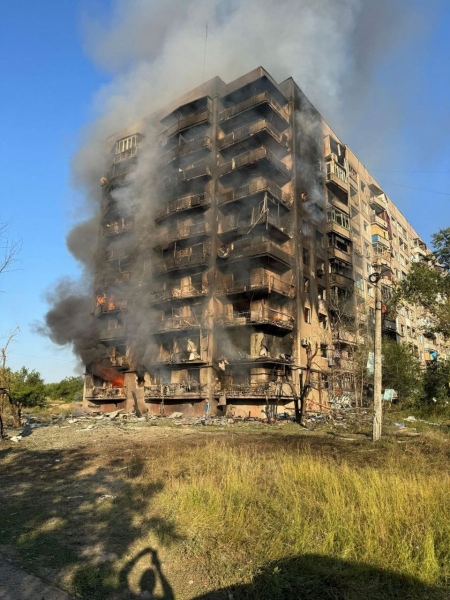 У Костянтинівці внаслідок удару росіян пошкоджено понад 20 багатоповерхівок, місто залишилося без газу (фото) - INFBusiness