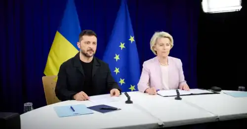 Зеленський дві години радився з лідерами ЄС та вирушив до Вашингтону - INFBusiness