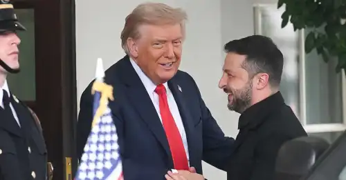 Трамп з посмішкою зустрів Зеленського та оцінив його піджак - INFBusiness