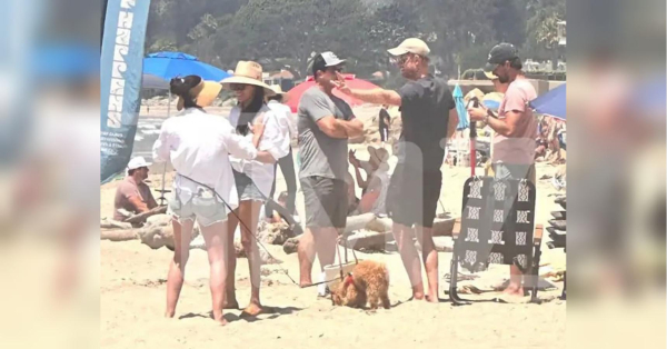 Меган Маркл прийшла в дуже коротких шортах: папараці підловили Сассекських на пляжі в Каліфорнії (фото) - INFBusiness