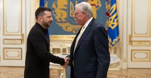 Зеленський на зустрічі з Келлогом у Києві згадав про вбивства Кірка та Заруцької - INFBusiness