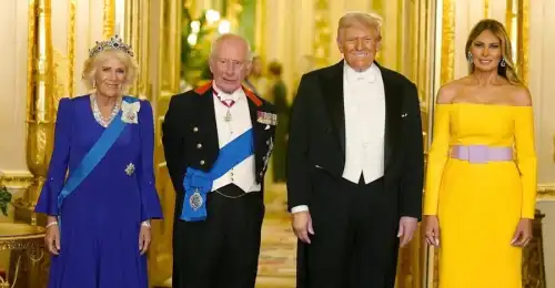 Меланія Трамп обрала зухвалу сукню для бенкету у Віндзорському замку - INFBusiness