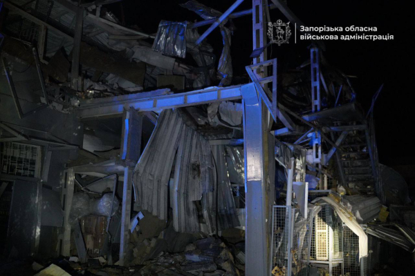 Частина Запоріжжя залишилася без світла після нічної атаки безпілотників ворога (фото) - INFBusiness