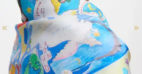 Меланії Трамп у Британії подарують особливу хустку, зроблену руками українських дітей - INFBusiness