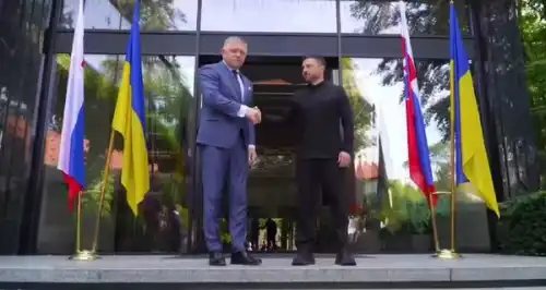 Словаччина підтримує Україну у русі до Євросоюзу, - Зеленський про зустріч з Фіцо - INFBusiness