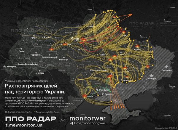 Нічна атака стала рекордною: понад 800 дронів та ракет били по Україні - INFBusiness