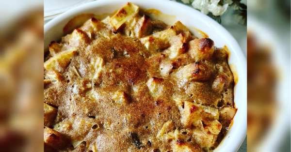 Шарлотка з яблуками та родзинками: можна тим, хто худне - INFBusiness