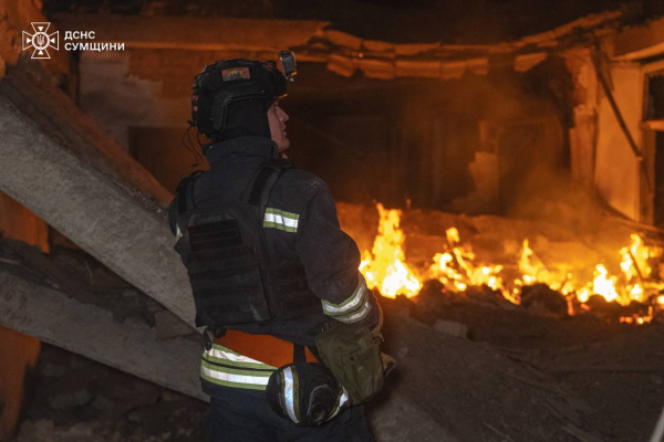 Будівлю школи та кілька багатоповерхівок пошкоджено у Сумах внаслідок нічної атаки дронів (фото, відео) - INFBusiness