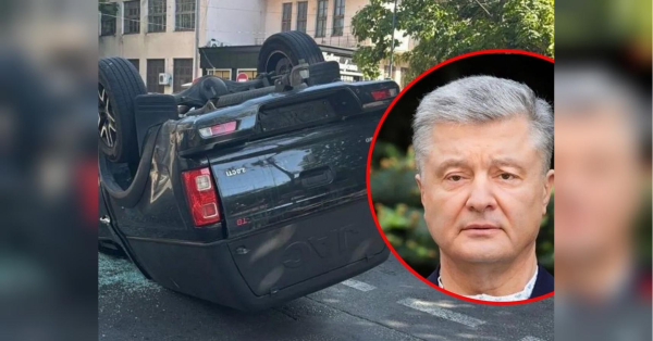 Джип охорони Порошенка влаштував автотрощу в Одесі: машину потерпілої перекинуло на дах (ФОТО) - INFBusiness