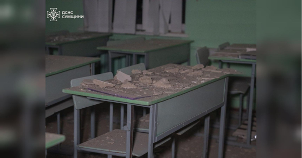 Будівлю школи та кілька багатоповерхівок пошкоджено у Сумах внаслідок нічної атаки дронів (фото, відео) - INFBusiness