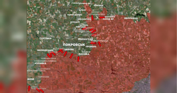 Ворог знову пішов у наступ: окупанти намагаються прорвати оборону біля Лимана і Покровська — Генштаб показав свіжі карти боїв - INFBusiness