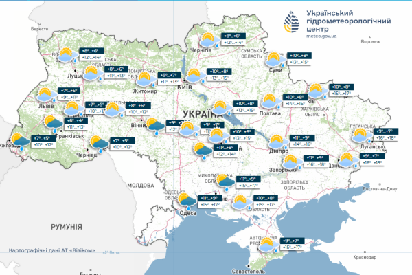 Чорноморський циклон накриє Україну дощами, але вихідні не зіпсує: прогноз синоптиків на 6 — 12 жовтня - INFBusiness