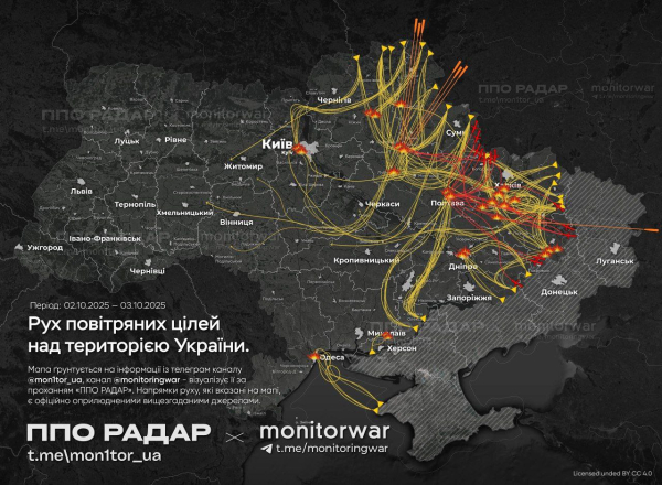 Вночі ворог масовано атакував ракетами та дронами Дніпро, Одесу, Полтавщину та Харківщину (фото) - INFBusiness