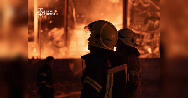 Росіяни атакували Київ балістикою: під удар потрапили три райони міста (фото, відео) - INFBusiness