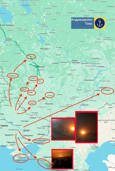 Безпілотники ворога атакували вночі Дніпропетровщину, а українські морські дрони навідалися до порту Туапсе (фото, відео) - INFBusiness