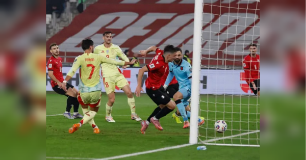 У суботу, 15 листопада, у відбірному турнірі чемпіонату світу з футболу, де в неділю Україна зіграє з Ісландією, відбулося 10 матчів ігрового дня. Данія спіткнулася на білорусах, Іспанія розгромила грузинів: відеоогляди матчів кваліфікації ЧС-2026 - INFBusiness