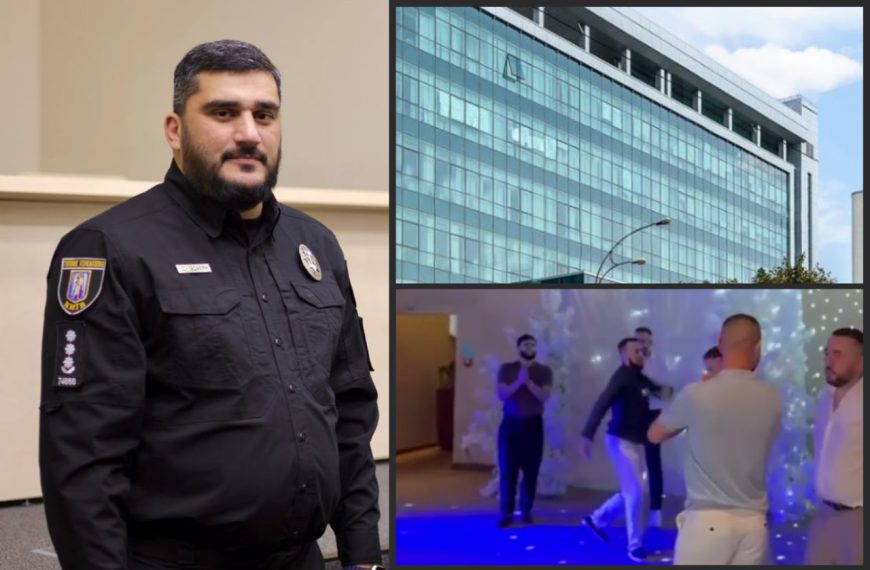 Начальник Голосіївського управління поліції Араік Кочкадамян “кришує” азербайджанські кол-центри, отримує службове житло та їздить на елітній іномарці брата