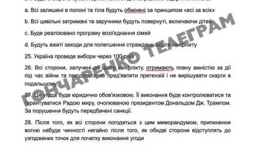 28 пунктів нового мирного плану: суміш торгівлі Трампа та цинізму Путіна - INFBusiness